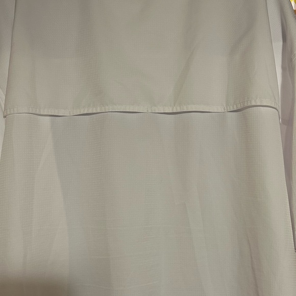 White Antigua University of Central Florida Woven Fishing Shirt with UPF50 - Picture 10 of 10